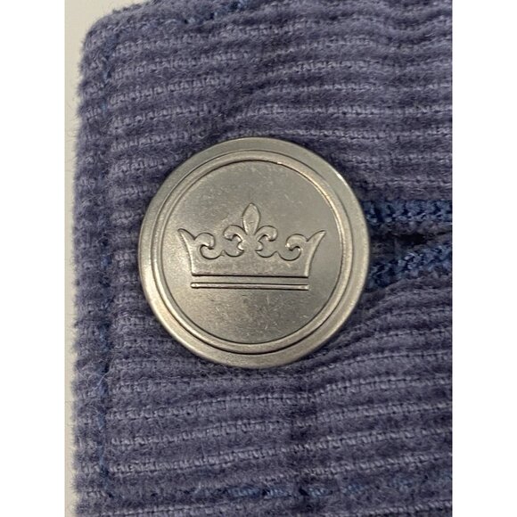 Peter Millar Superior Soft Corduroy 5 Pocket Pants Blue Gray Men’s 40x27 Classic - Picture 3 of 15